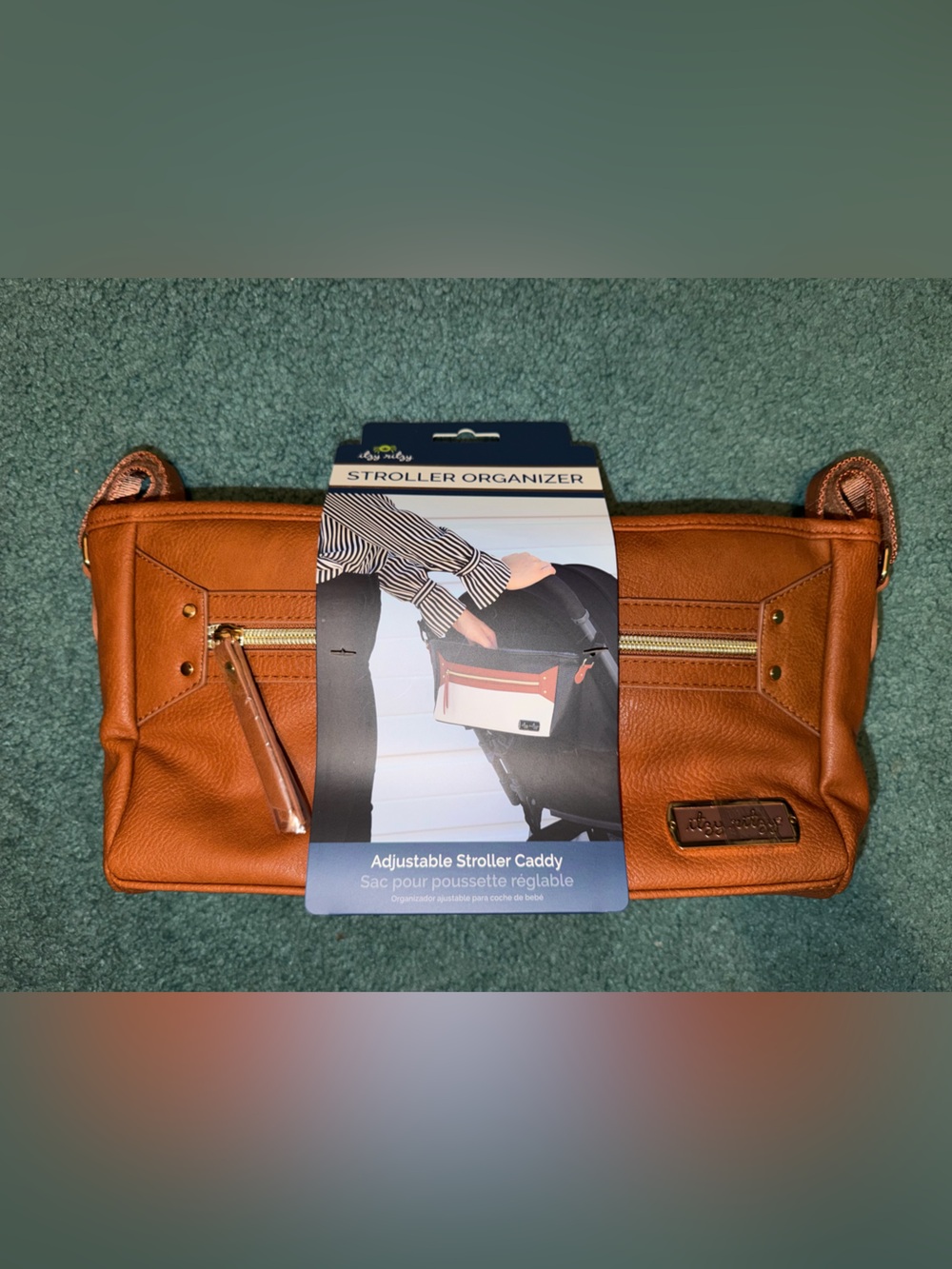 Itzy Ritzy Adjustable Stroller Caddy Organizer Bag!